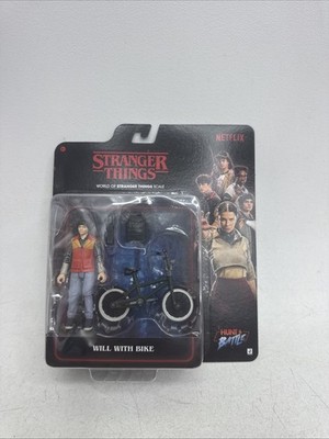 Netflix Stranger Things Will With Bike Action Figure Brand New Jazwares