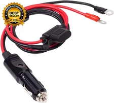 Heavy Duty 12AWG Male to Male Cigarette Plug Cigarette Lighter Adapter Charger C