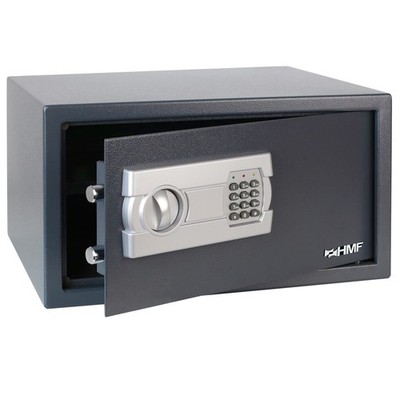 HMF Safe Tresor, elektronischer Möbeltresor Zahlenschloss, Zuhause, Hotel, Büro