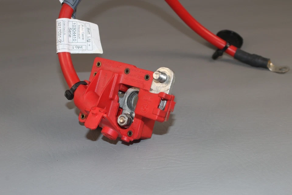 BMW 135I 328I 335I E90 E92 325I 2006-13 batería más cable terminal positivo OEM Foto 4 de 4