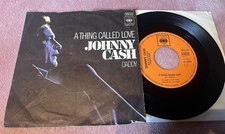 JOHNNY CASH- A Thing Called Love / Daddy , 7“ Single , 1971