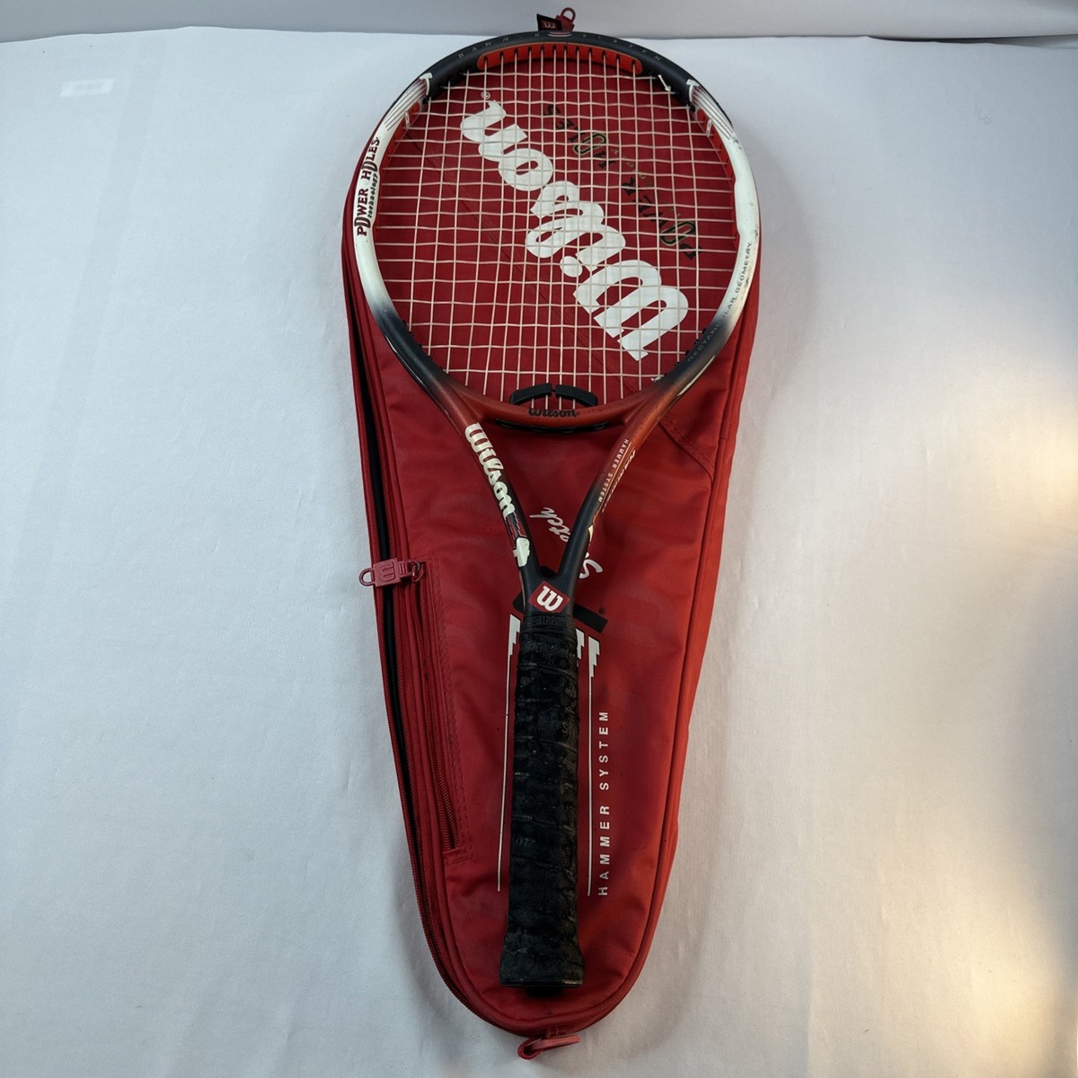 Wilson Hammer Stretch 6.4 Oversize 110 Power Holes Tennis Racquet