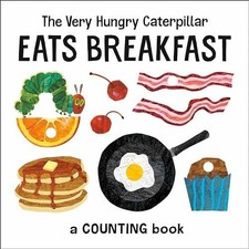 The Very Hungry Caterpillar Eats - Board book, by Carle Eric - Very Good
