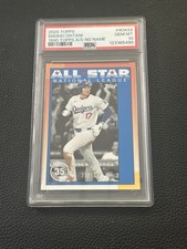 2025 Topps 1990 No Name #23/35 Shohei Ohtani PSA 10 Dodgers