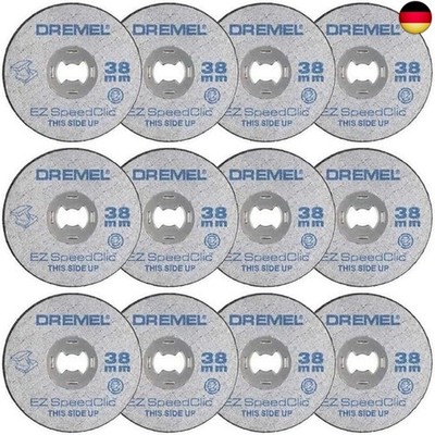 Dremel SpeedClic SC456B Metall-Trennscheiben, Zubehörsatz mit 12 Trennscheiben 