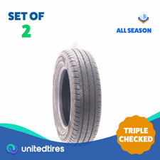 Set Of 2 Used Lt 19575r16c Hankook Dynapro Ht 107105r - 7.532