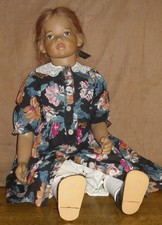 seltene Puppe von S. Esche-unbespielt-ca. 68cm-Sigikid-limitiert-Zustand 1