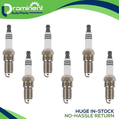 Set of 6 Spark Plugs for 2006-2010 Ford Explorer 4.0L V6 Replace SP412 AGSF24N