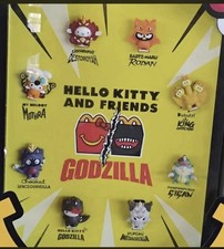 Hello Kitty 2026 Godzilla Complete Set of 8 McDonald s Toy No Display Included