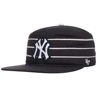 47 BRAND Golden Age Pillbox Yankees Cap Basecap Baseballcap MLB Flat Brim New