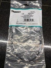 Panduit CAT6 UTP 28 AWG Patch Cord 1ft - BLACK - UTP28SP1BL