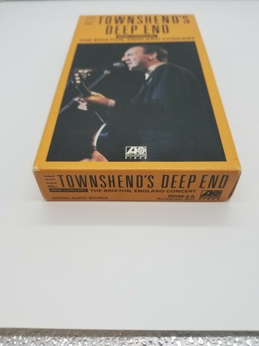 Pete Townshend Live Deep End Brixton Tape VHS The Who - Picture 2 of 7