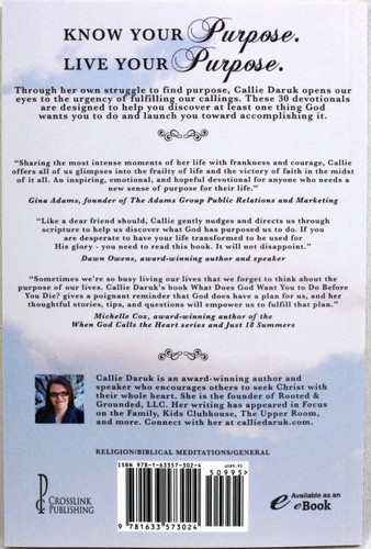 What Does God Want You To Do Before You Die?: 30 Devotions by Callie Daruk - Imagen 2 de 3