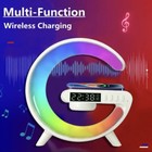 Mini Wireless Charger Pad Stand Speaker TF RGB Night Light iPhone, Android, BT