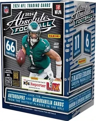 2024 PANINI ABSOLUTE FOOTBALL BLASTER BOX - FACTORY SEALED!