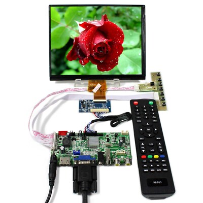 Carte Contrôleur Pour écran LCD 10.4" - Résolution 1024x768 - Entrées VGA, AV, USB, DTV - Bundle Avec écran ?