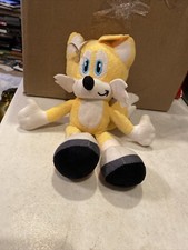 Sonic the Hedgehog Miles Prower Tails 10 Window Hang plush W/ Suction Cup J