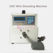Auto Microcomputer CNC Wire Twisting Bounching Machine Strander Line Conductor