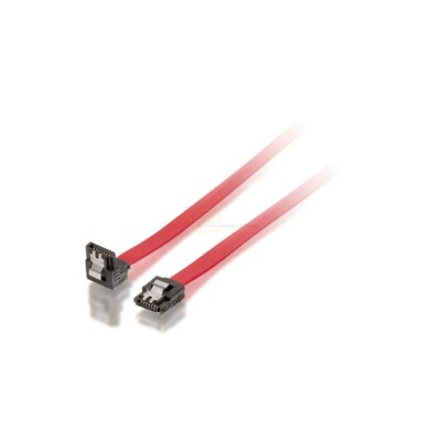 Equip SATA-Festplatten Anschlusskabel intern 50cm rot - 1x abgewinkelter Stecker