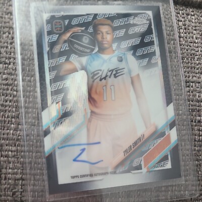 Tyler Smith Overtime Elit Black Auto /10
