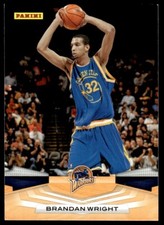 2009-10 Panini Basketball Card Brandan Wright Golden State Warriors #249