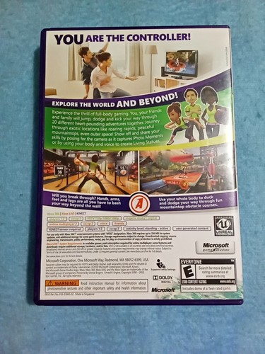Kinect Adventures! (Microsoft Xbox 360, 2012) Complete And Tested - - Picture 2 of 3