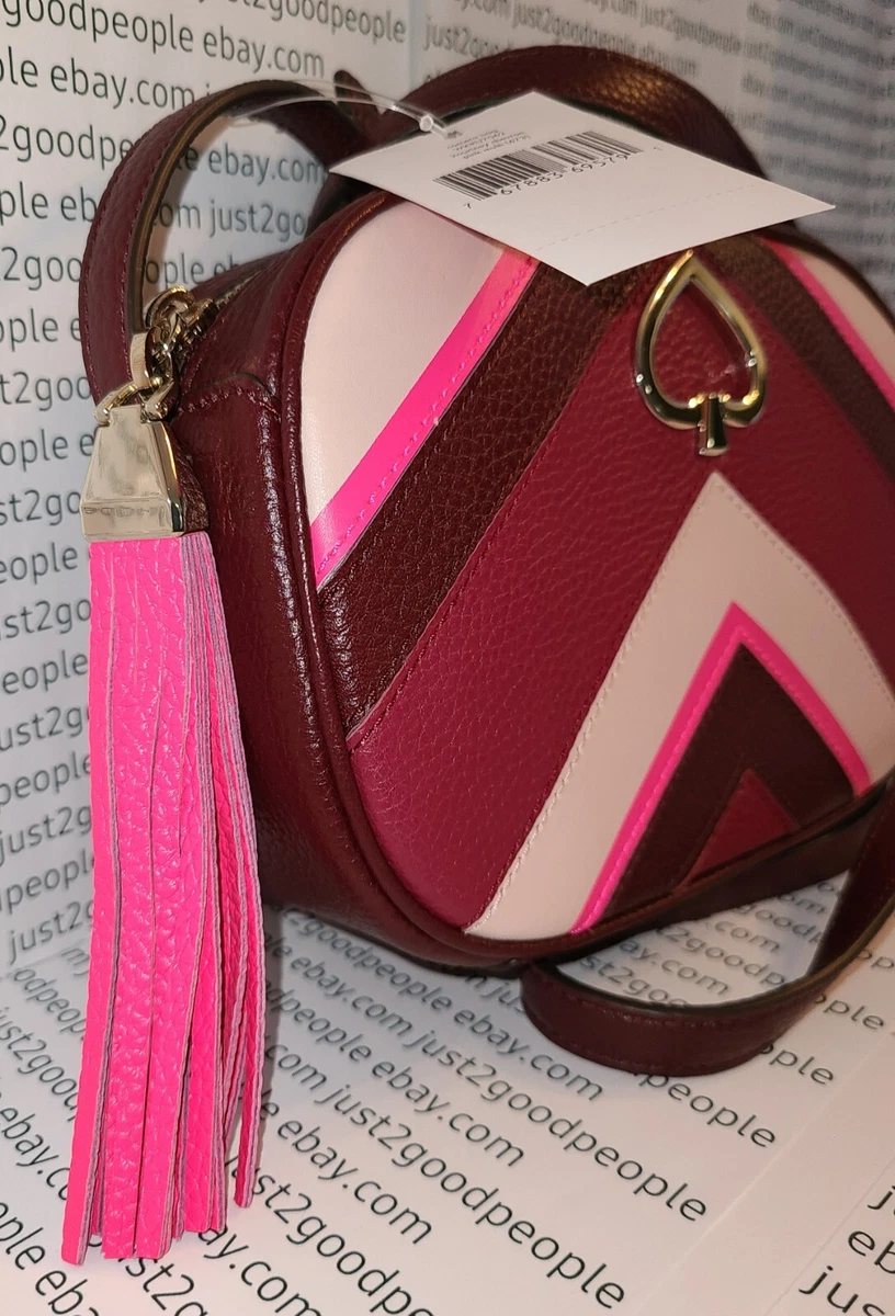 Pink Bag Strap, Hot Pink Purse Strap, Pink and Beige Chevron Bag Strap, Beige Bag Strap, Magenta Crossbody Bag Strap, Pink Crossbody Strap