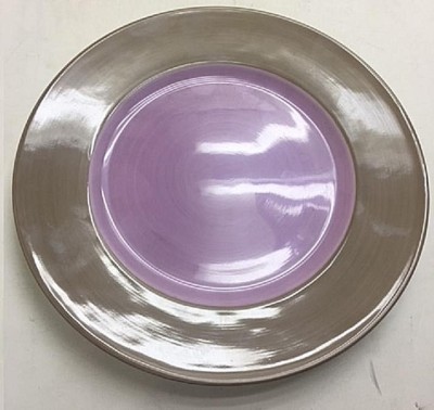 J. Seignolles Hand Painted Limoges France ''Swing'' 9''  Dinner Plate New