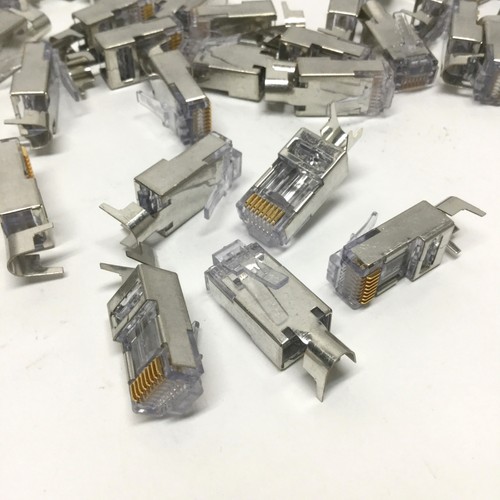 38 Stück Black Box C6EZSP Modular RJ45 Steckverbinder Cat6 Ethernet Abschluss - Bild 2 von 2