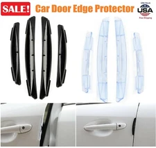 4× Clear Car Door Edge Scratch Anti-collision Protector Guard Strip Accessories