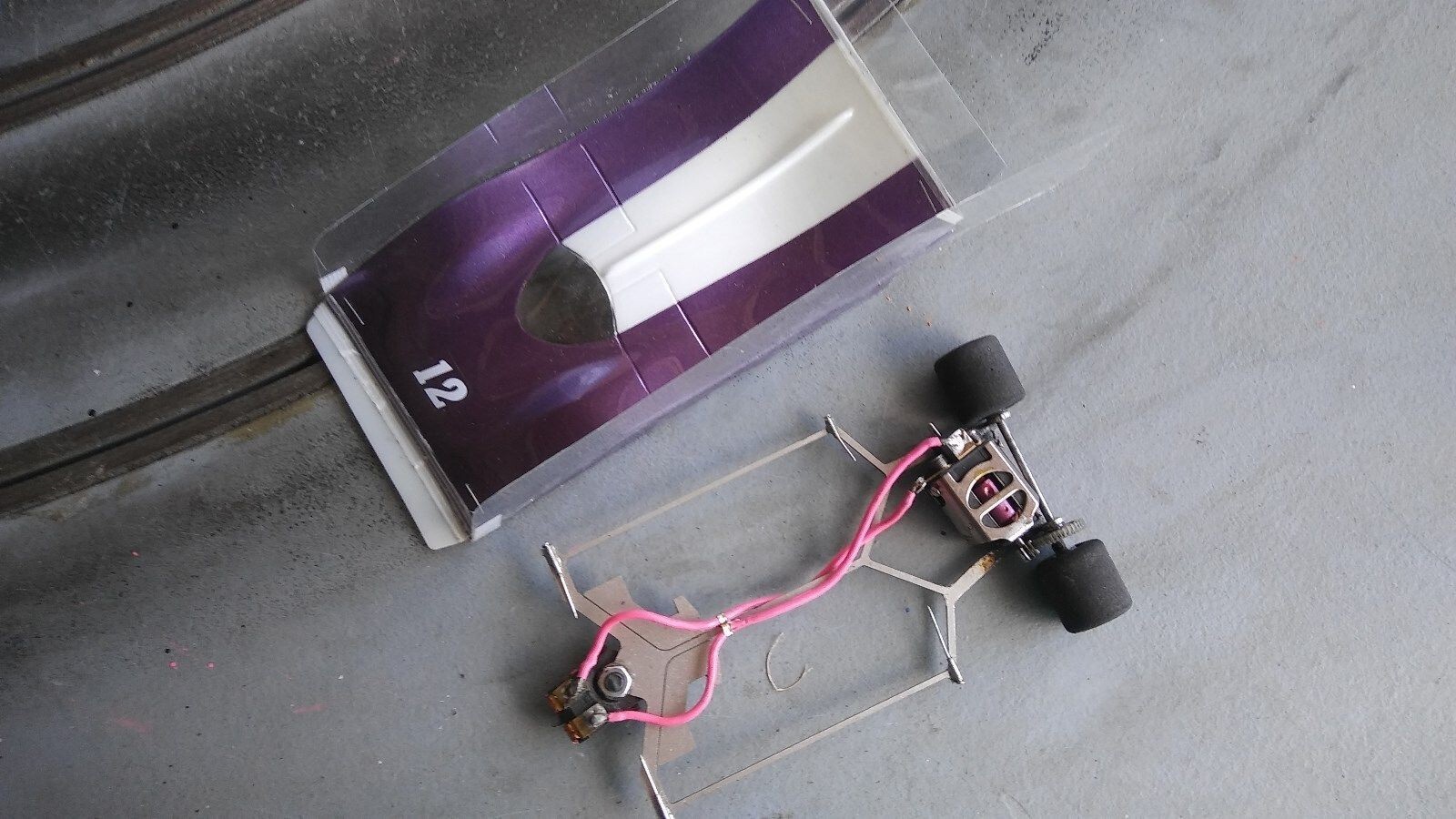 2 Winged Slot cars. EDM chassis, Koford, Parma LOOK ! eBay