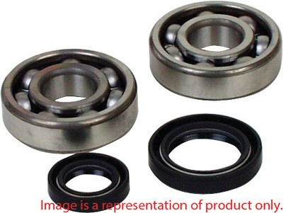 Pro Moto Supply Main Crank Bearings & Seals Kit For Honda CR125R (1997-2007) – Fits 97-07 Models, Complete Rebuild Set