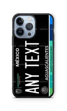 Funda Teléfono Aguascalientes México Cualquier Texto Para iPhone 16 Samsung A15 s24 Google 8