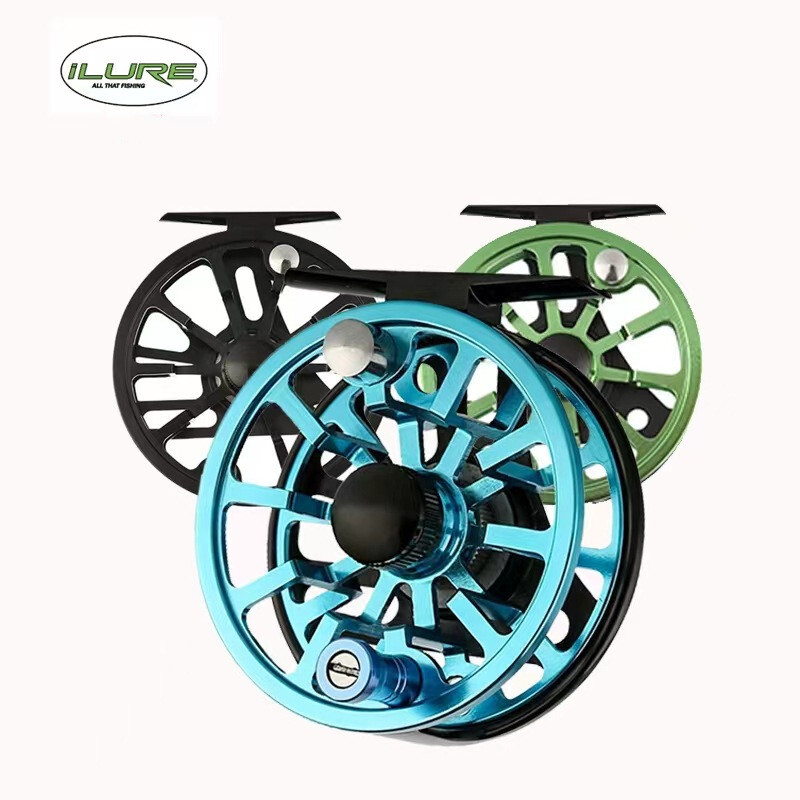 cnc machined aluminum fly fishing reel Kylebooker FR05 Large Arbor 2+1 BB with CNC-machined that made it more durable and corrosion resistant in all environment.larger CNC hollow design makes the reel lighter than ordinary ones CNC Machined Aluminum Fly Fishing