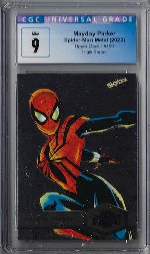 2022 Spider-Man Metal Mayday Parker CGC 9