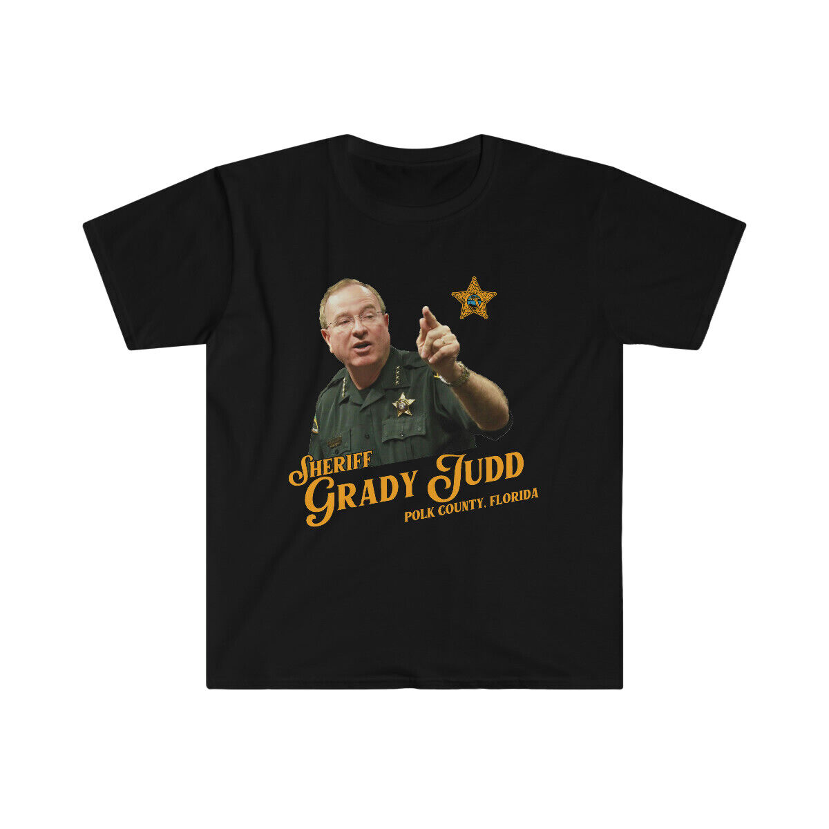 Sheriff Grady Judd Polk County Florida T-Shirt FL