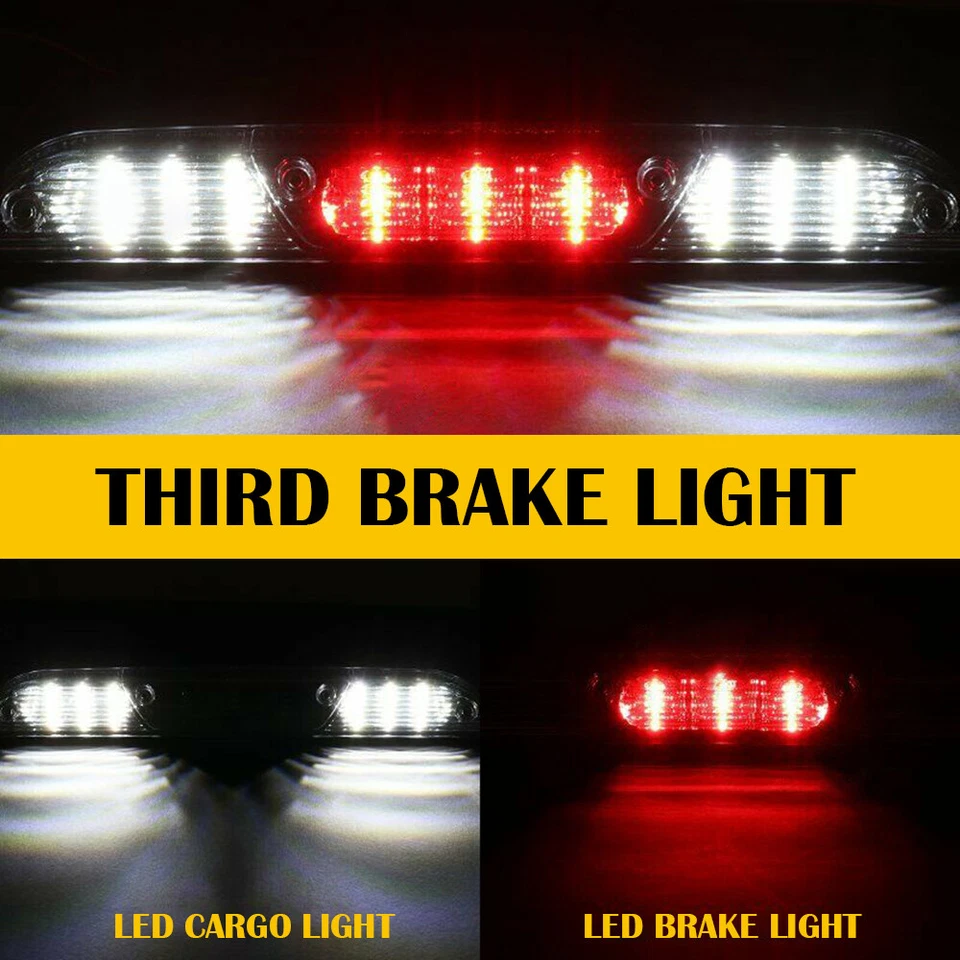 Tercera barra de luz de carga de freno AUXITO para F-150 Ford F-250 F-350 F-450 Foto 3 de 4