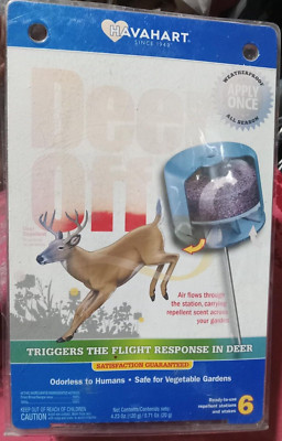Havahart Deer Off Waterproof Pack of 6 Stations - DO5600-6