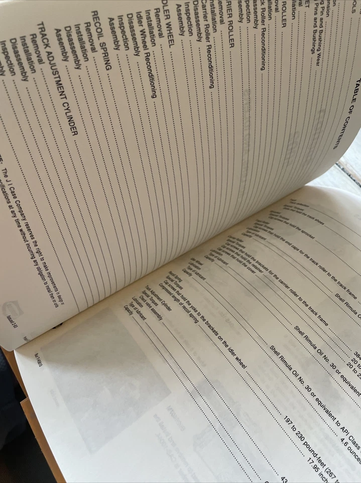 CASE 9010 Excavator Repair Shop Service Manual book overhaul owner Shop Guide - Image 4 of 4