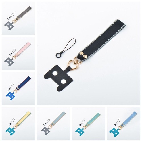Broadband Mobile Phone Lanyard Short Wrist Strap Pendant Hand-woven - Zdjęcie 3 z 10