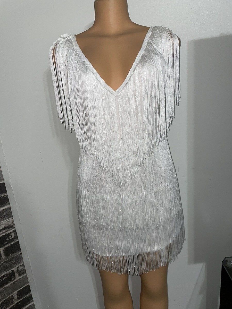 Boho Chic White French Dress: Elegant and Trendy Summer Party or