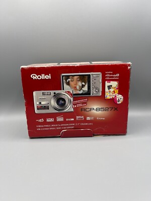  Rollei RCP-8527X 8.0MP Digitalkamera in OVP Defekt