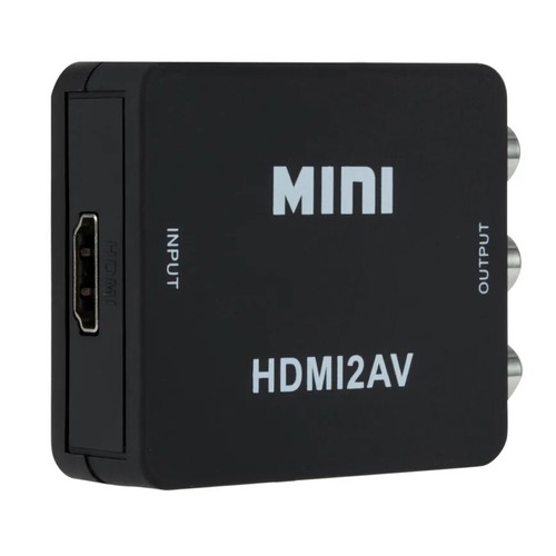 RCA AV to HDMI HD Converter Composite CVBS Audio Video Adapter Wii NES SNES - Picture 5 of 8