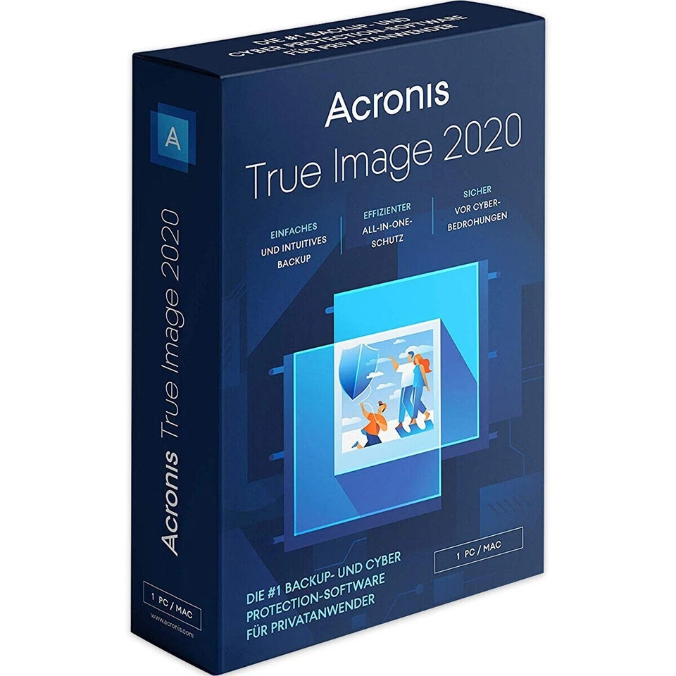 Acronis True Image 2019 - 1 dispositivo / PC licenza permanente download ESD