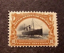 US Stamp Scott# 299 Fast Ocean Navigation 1901  MNH    C331