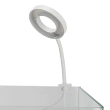 VOCOSTE Fish Tank Light USB Small Aquarium Light 360° Rotate Timer Aquarium Lamp