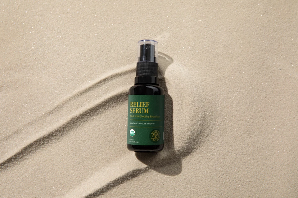 Suero de alivio orgánico Global Healing para terapia articular y muscular - 1 fl oz Foto 4 de 4