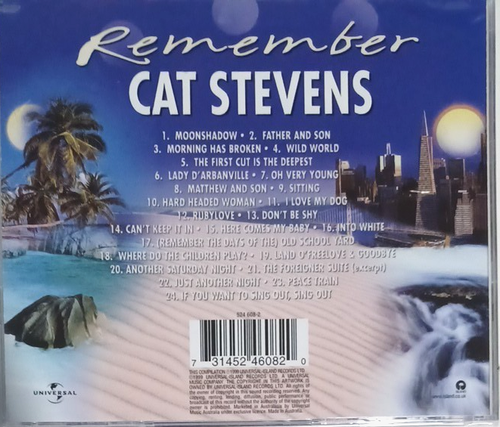 CD CAT STEVENS - Remember Cat Stevens The Ultimate Collection New Sealed 1999 - Picture 6 of 7