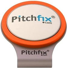 Pitch Fix Golf Hat Clip Magnetic Premium Free Golf Ball Marker Stainless Stee...