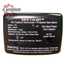 MTI Industry 25-741-BL Safe-T-Alert Carbon Monoxide Propane Leak Detector 